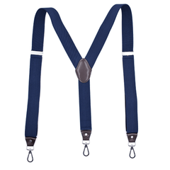 Men's Heavy Duty Suspenders Adjustable Elastic Y Back