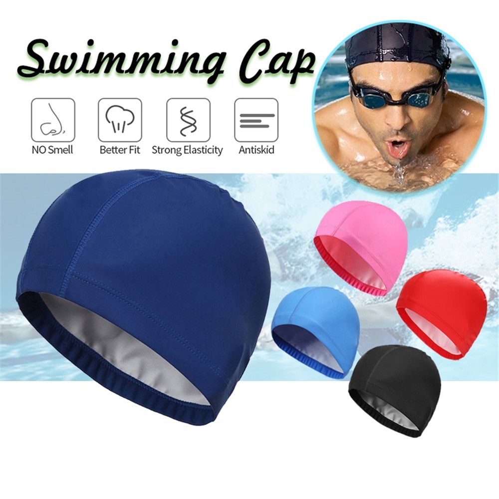 Waterproof Swimming Hat with Ear Protection for Men and Women