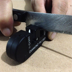 Professional 3 Stage Ceramic Carbide Diamond Sharpener for Food Trucks