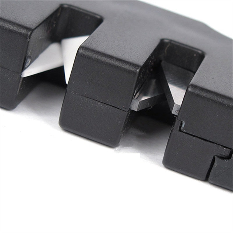 Professional 3 Stage Ceramic Carbide Diamond Sharpener for Food Trucks
