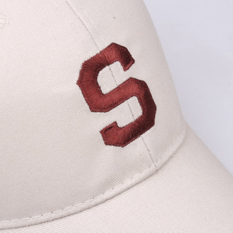 Unisex Letter Embroidered Baseball Cap Men Summer Adjustable Sun Visor Dad Hat