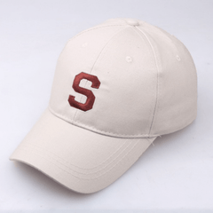 Unisex Letter Embroidered Baseball Cap Men Summer Adjustable Sun Visor Dad Hat