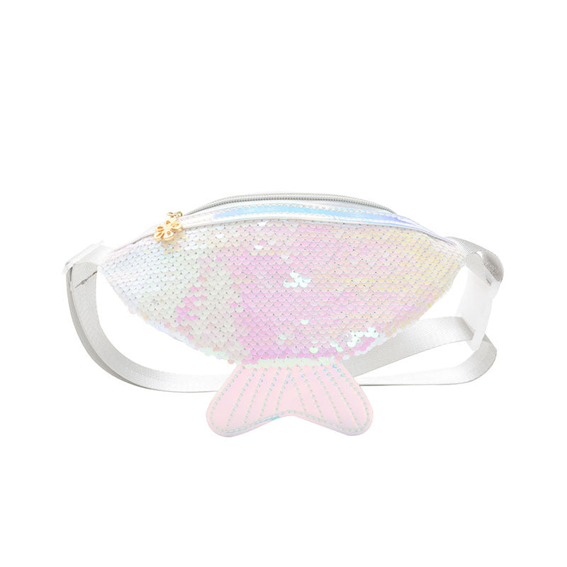 Girls Mermaid Bag Coin Purse Shoulder Strap Children's Accessories