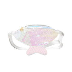 Girls Mermaid Bag Coin Purse Shoulder Strap Children's Accessories