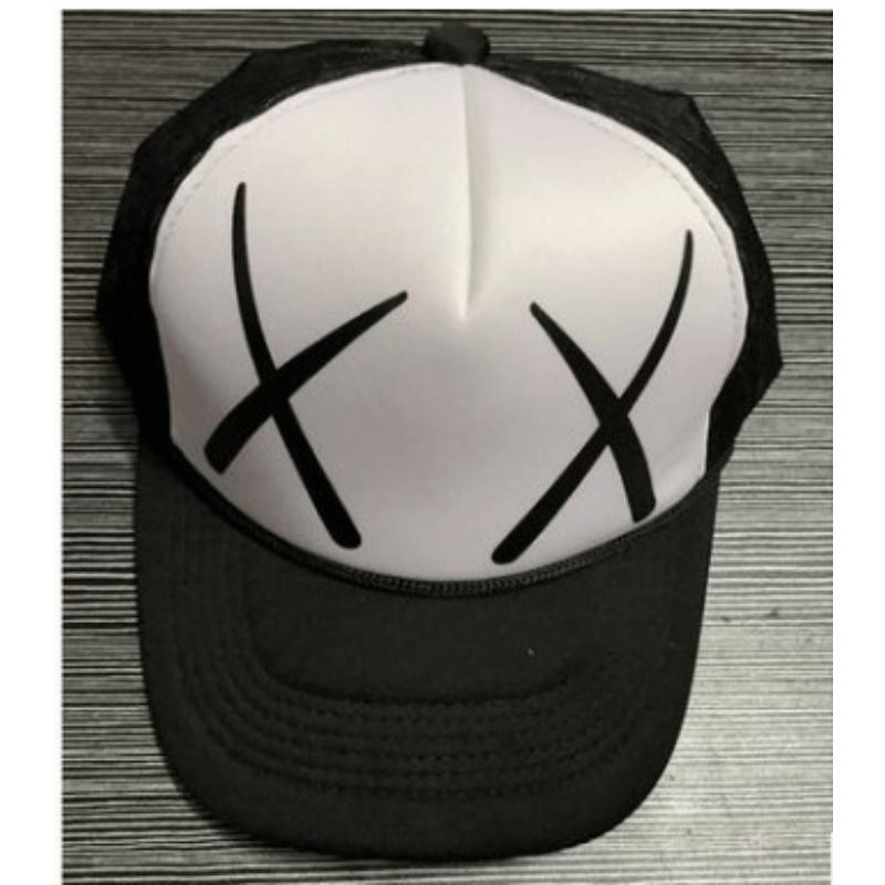 Hip Hop Mesh Baseball Cap Printed Breathable Cap For Outdoor Party