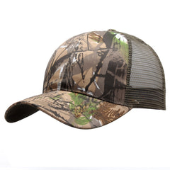 Camouflage Mesh Baseball Cap Tactical Hat for Hiking
