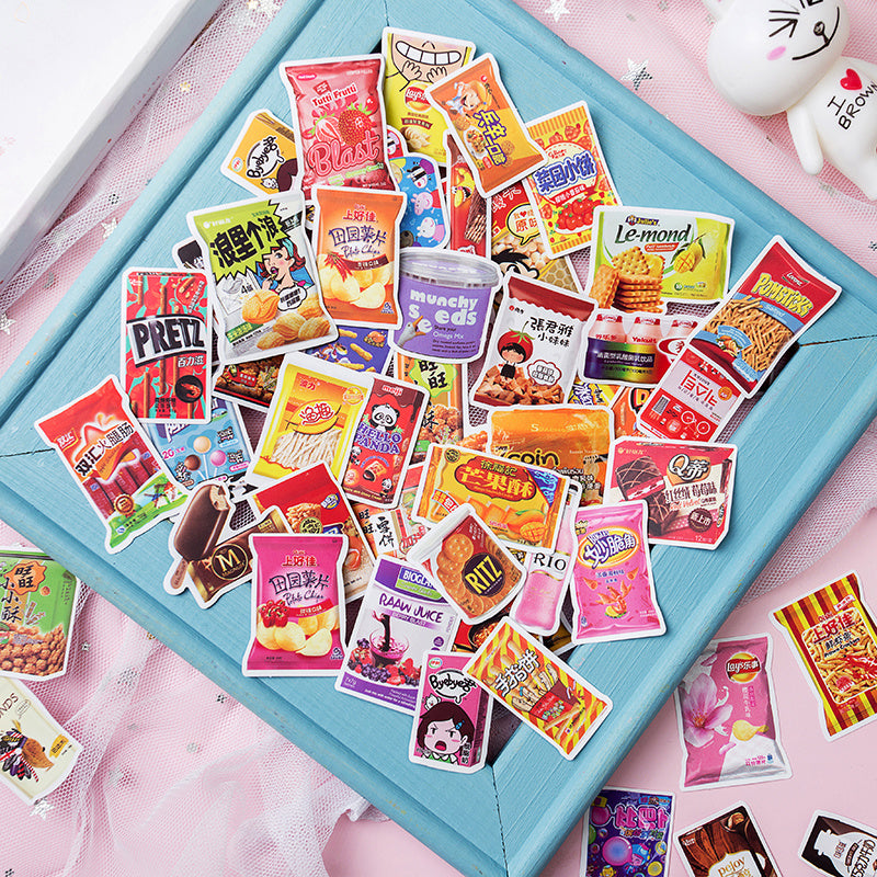 100pcs Pet Graffiti Stickers DIY Student Stationery