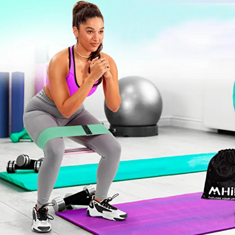 Resistance Band Set for Full Body Workouts - Strength Training, Yoga, Pilates