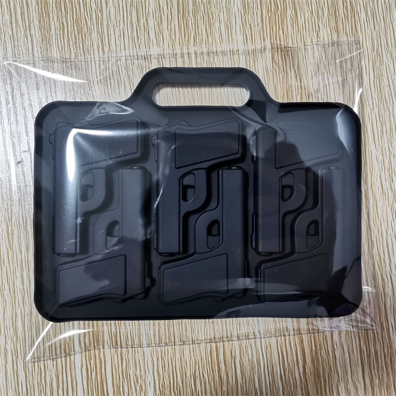 1pc Gun Bullet Ice Cube Maker Tray DIY Bar Accessories 3D Mold Chocolate