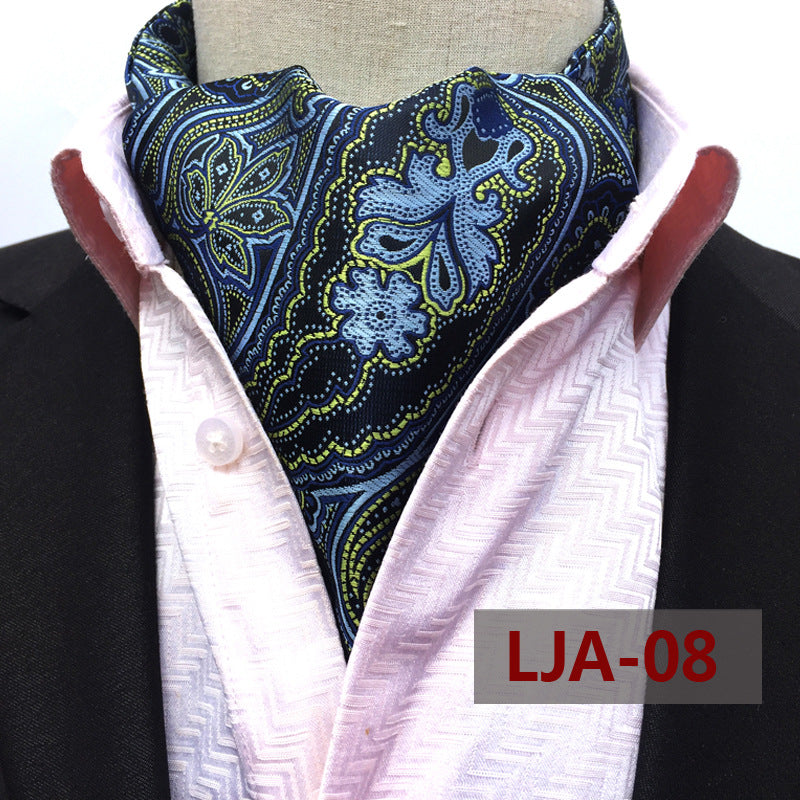 Men's Vintage Polyester Scarf 6x46in 15 5x117cm