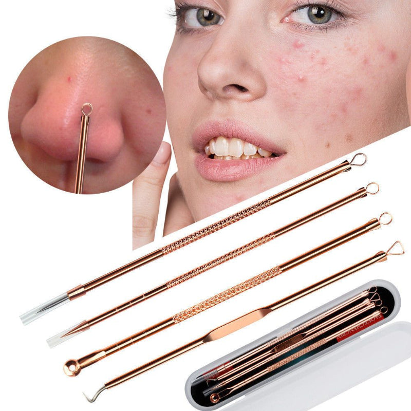 4pcs Acne Blackhead Removal Needles - Skin Care Tools