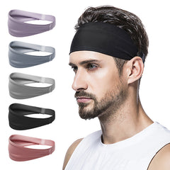 Adjustable Sports Headband for Men and Women Moisture Wicking Comfortable
