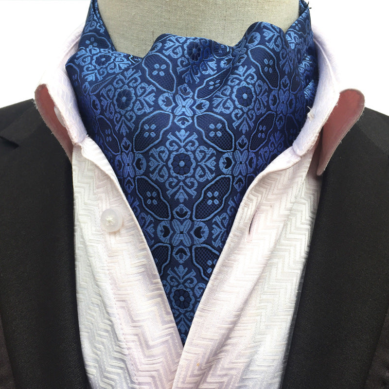 Men's Jacquard Polyester Scarf 6x46inch 15 5x117cm