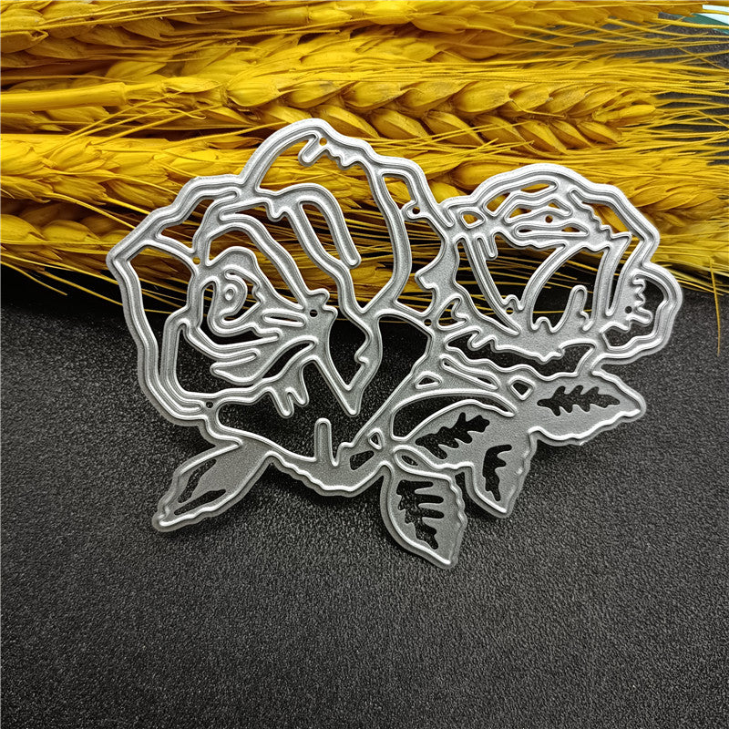 Rose Flower Metal Die Cutting Dies Stencil DIY Scrapbooking Embossing Album