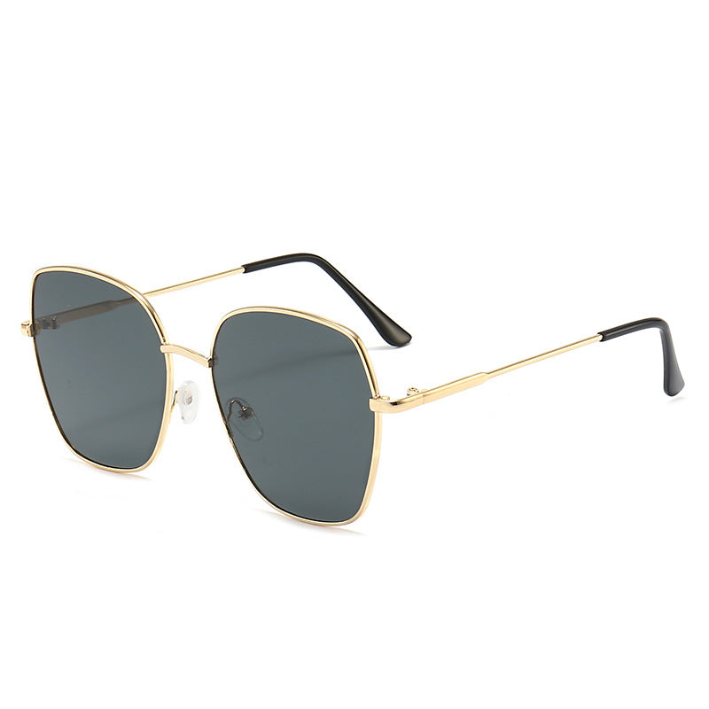 Oversize Polygon Sunglasses Gradient Lens UV Protection