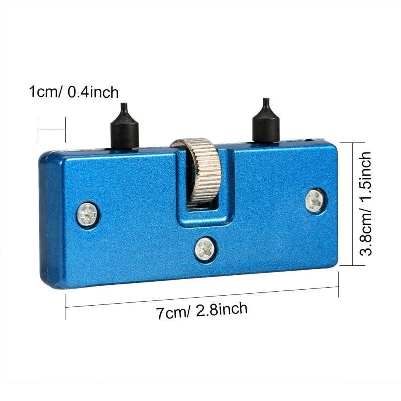 Adjustable Rectangle Watch Back Case Opener Repair Tool