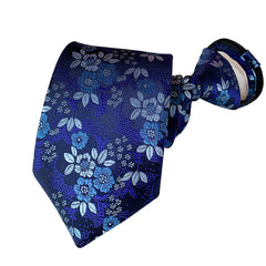 1pc Paisley Polyester Men's Zipper Tie 3 15inch