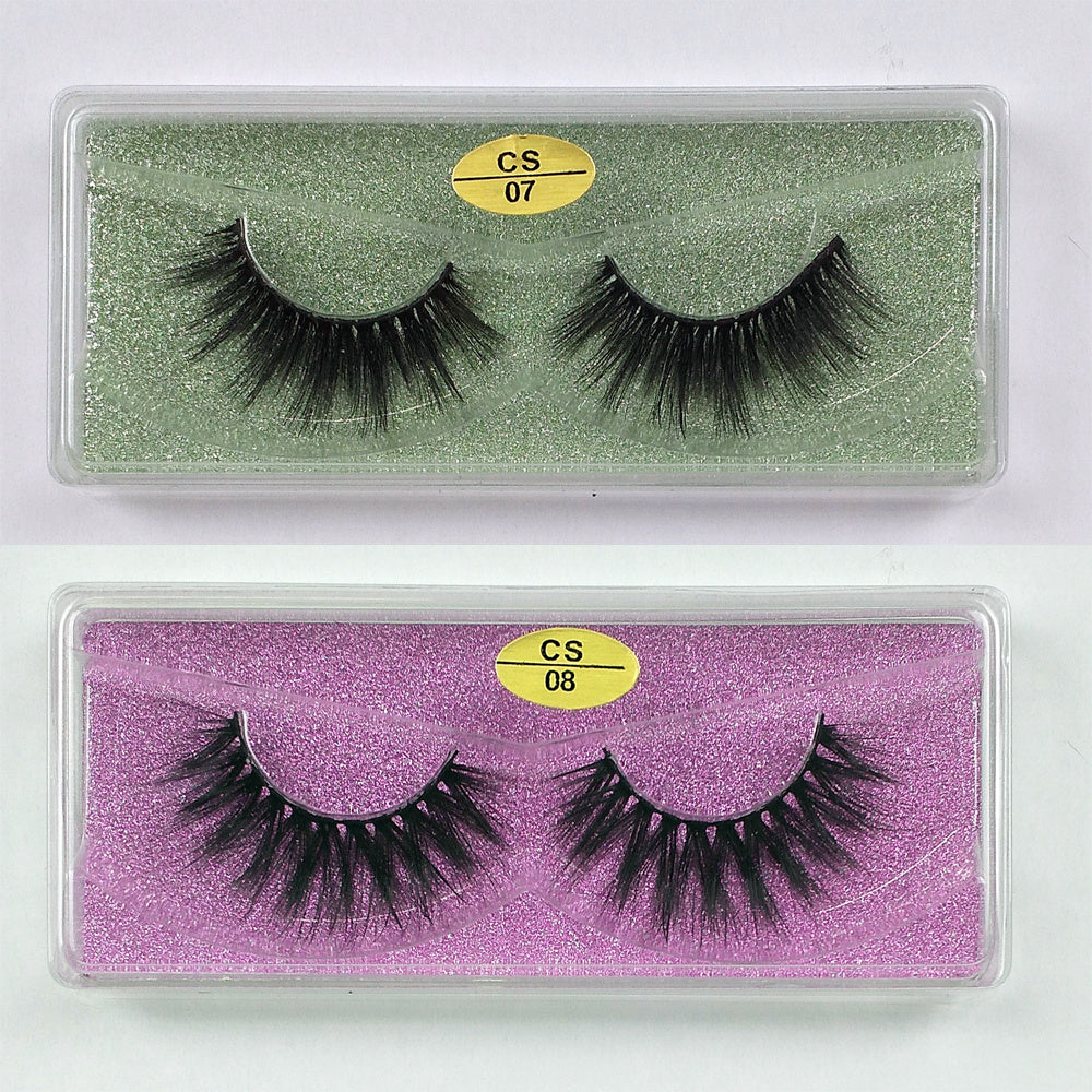 30 Pairs Soft and Natural 3D Mink Eyelashes - Ideal Gift for Women