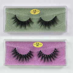 30 Pairs Soft and Natural 3D Mink Eyelashes - Ideal Gift for Women