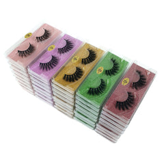 30 Pairs Soft and Natural 3D Mink Eyelashes - Ideal Gift for Women