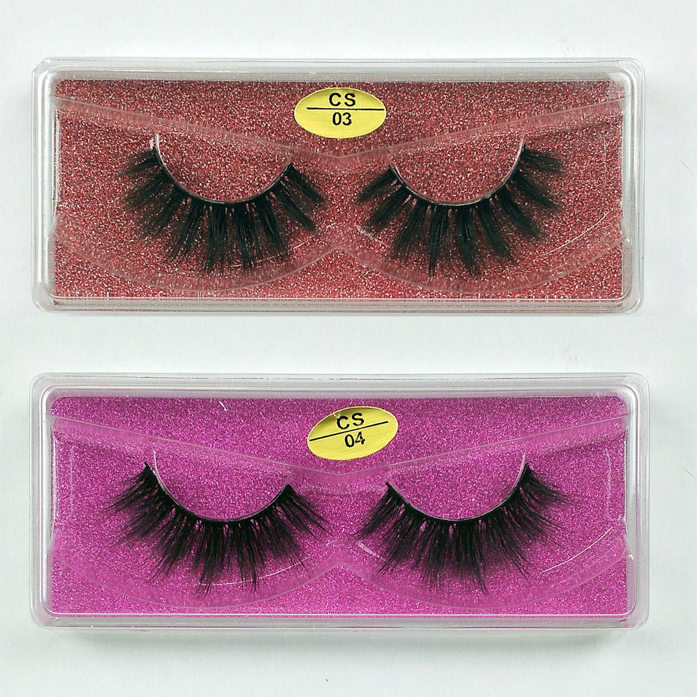 30 Pairs Soft and Natural 3D Mink Eyelashes - Ideal Gift for Women