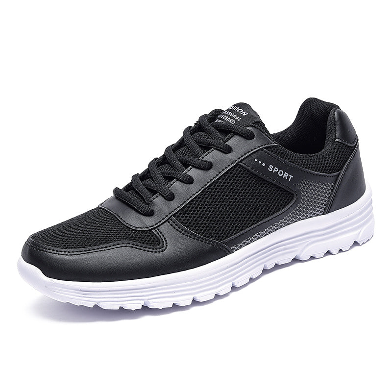 Men's Lightweight Breathable Sneakers Lace-up Running Shoes