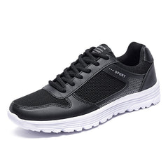 Men's Lightweight Breathable Sneakers Lace-up Running Shoes