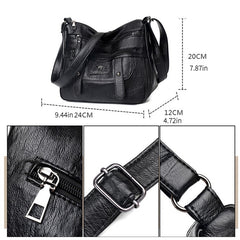 Studded Decor Shoulder Bag Crossbody Bag Women's Purse