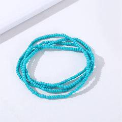 Colorful Elastic Beaded Body Waist Belly Chain for Woman Girl