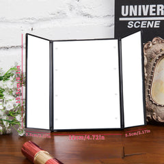 Portable LED Makeup Mirror with Vanity Lights for On-the-Go Beauty