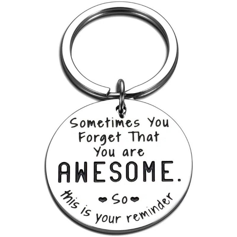 Letter Decor Bag Pendant for Friends - Stylish Travel Accessories