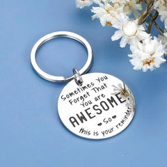 Letter Decor Bag Pendant for Friends - Stylish Travel Accessories