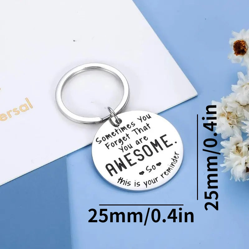 Letter Decor Bag Pendant for Friends - Stylish Travel Accessories