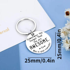 Letter Decor Bag Pendant for Friends - Stylish Travel Accessories