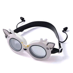 Kids Cartoon Deer Swimming Goggles Adjustable Waterproof Anti-fog HD Glasses