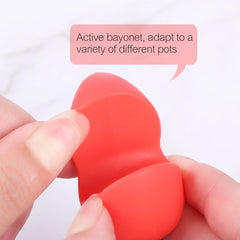 Heat Resistant Silicone Pot Lid Holder & Anti Spill Rack Kitchen Gadget