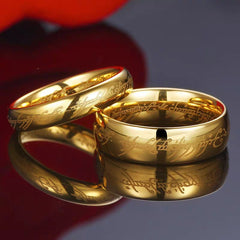 Stainless Steel LotR Couple Rings Men Women