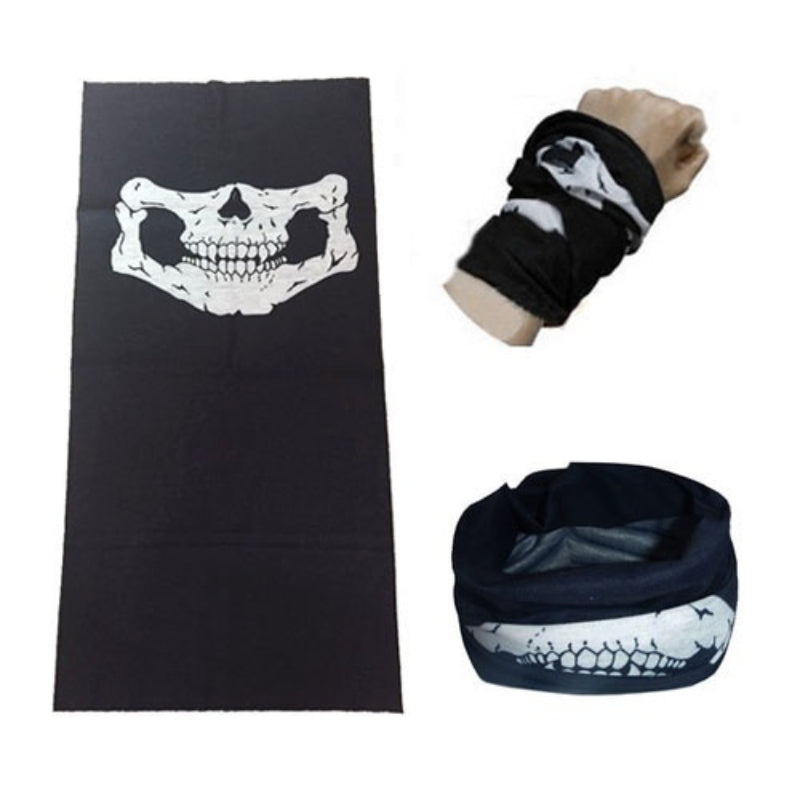 Men's Casual Balaclavas Lightweight Neck Gaifter Skull Hat