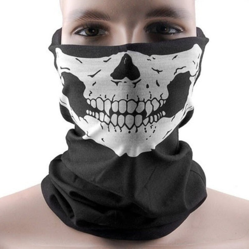 Men's Casual Balaclavas Lightweight Neck Gaifter Skull Hat