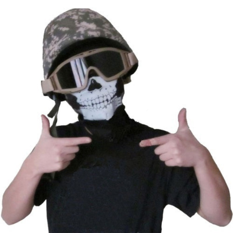 Men's Casual Balaclavas Lightweight Neck Gaifter Skull Hat