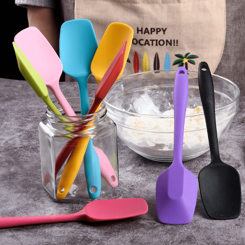 Small Silicone Spatula for Baking Cake Cream & Kitchen Utensils