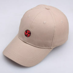 Character Blood Wheel Baseball Cap Anime Vintage Embroidery Sports Hat
