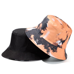 Adult Bucket Hat Fisherman Hat Reversible Fishing Hat Graffiti Bob Caps