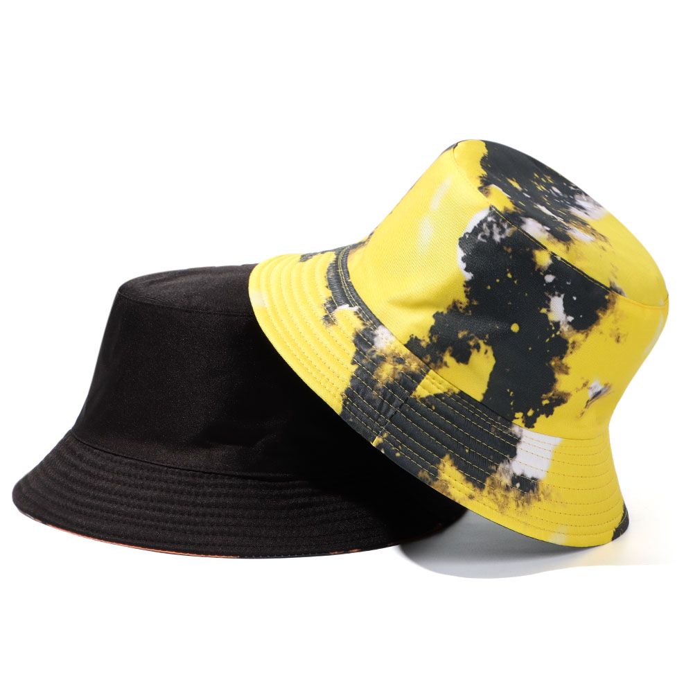 Adult Bucket Hat Fisherman Hat Reversible Fishing Hat Graffiti Bob Caps