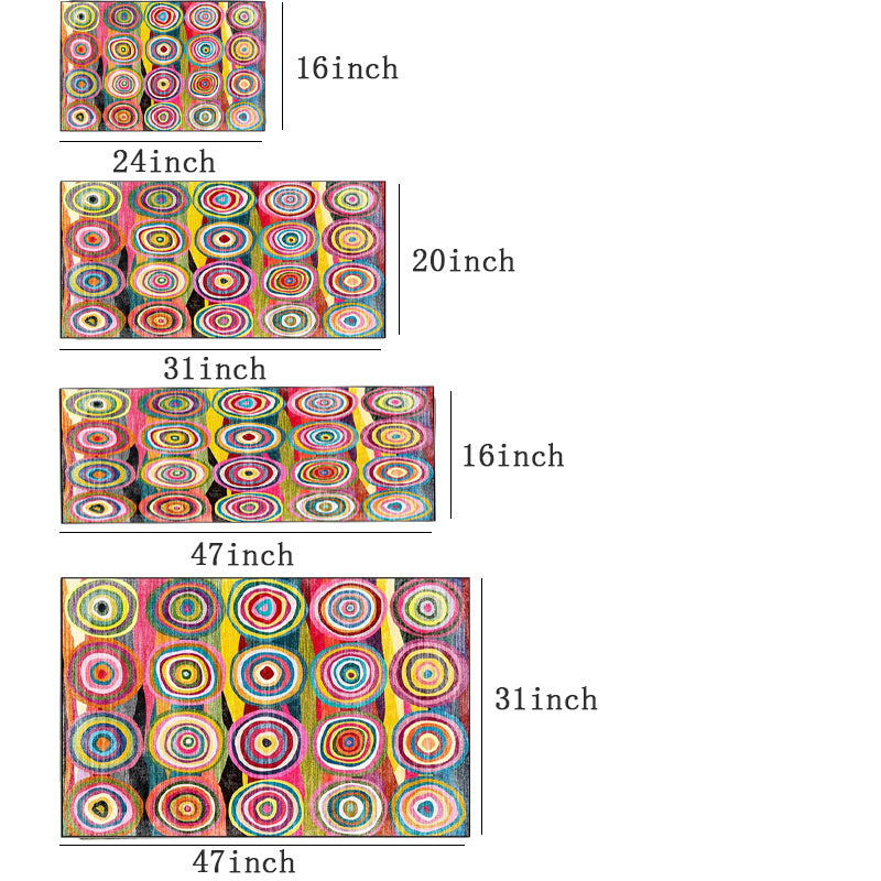 Non-slip Bathroom Floor Mat Living Room Carpet Tile Door Anti-slip Mat