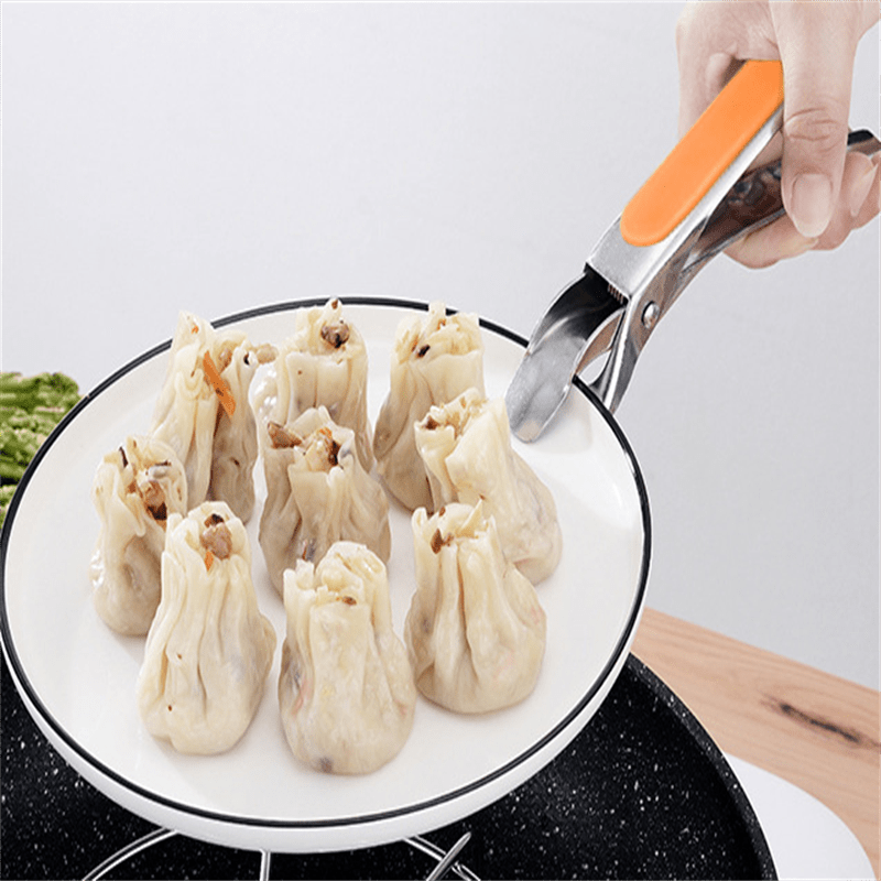 Stainless Steel Bowl Clamp Non-slip Pliers Kitchen Tool