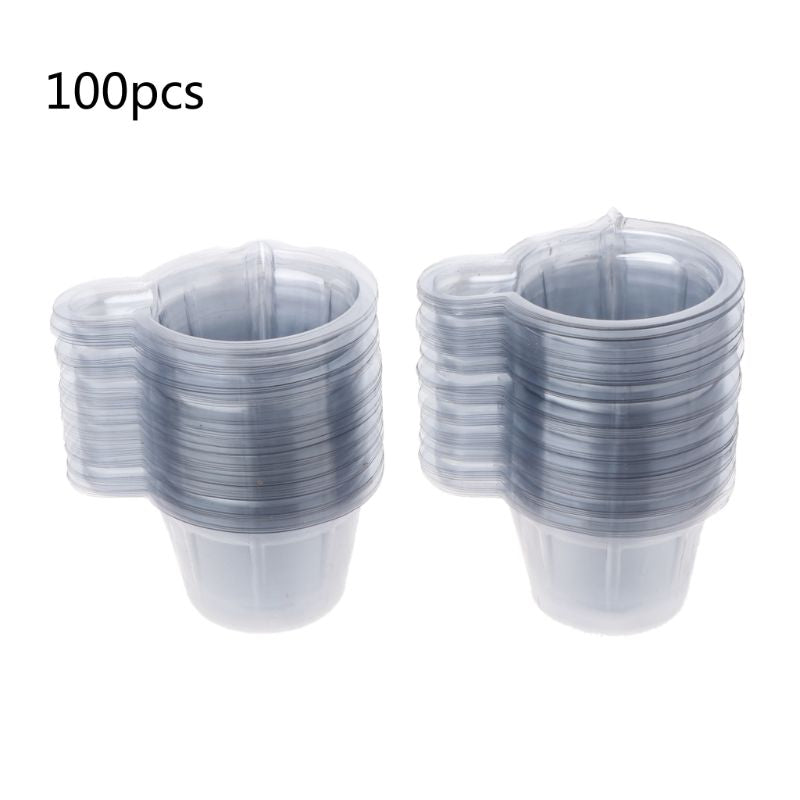 Epoxy Resin Jewelry Kit: 100pcs 40ML Cups & Silicone Mold