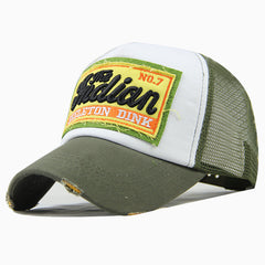 Skeleton Dink Mesh Baseball Cap Men Women Snapback Unisex Hip Hop Trucker Bone