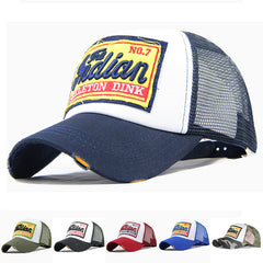 Skeleton Dink Mesh Baseball Cap Men Women Snapback Unisex Hip Hop Trucker Bone