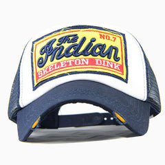 Skeleton Dink Mesh Baseball Cap Men Women Snapback Unisex Hip Hop Trucker Bone